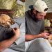 Rescue Dog Listens When Dad Says It’s Okay, Then Gets Cuddles & Treats